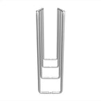 Rev-A-Shelf U-Shaped Wire Tray Divider Bakeware Cookie Sheet Organizer for Wall or Base Kitchen Cabinets for Face Opening of 3.25 Chrome, 596-10CR-52