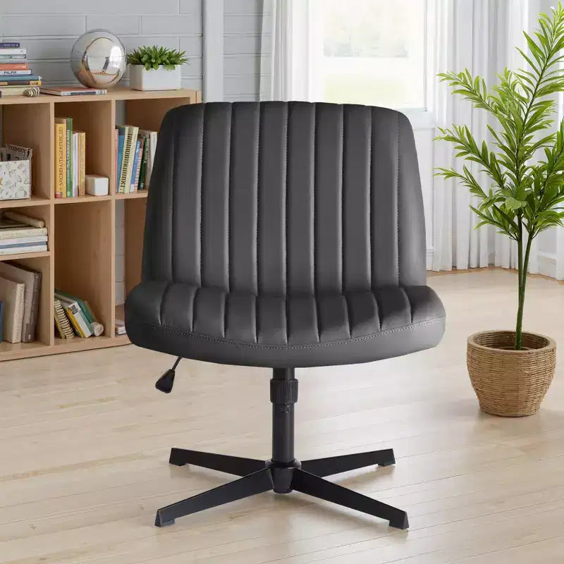 Chaise MAYEERTY ergonomique à siège large avec coussin moelleux en éponge haute densité