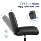 Chaise MAYEERTY ergonomique à siège large avec coussin moelleux en éponge haute densité