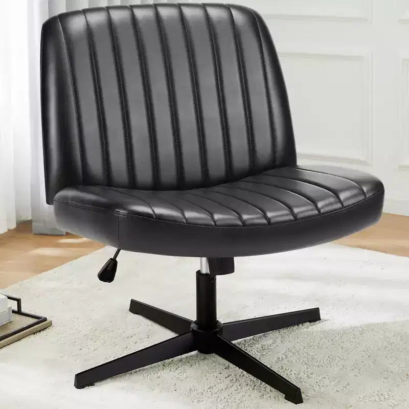 Chaise MAYEERTY ergonomique à siège large avec coussin moelleux en éponge haute densité