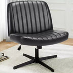 Chaise MAYEERTY ergonomique à siège large avec coussin moelleux en éponge haute densité
