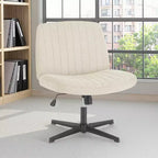 Chaise MAYEERTY ergonomique à siège large avec coussin moelleux en éponge haute densité