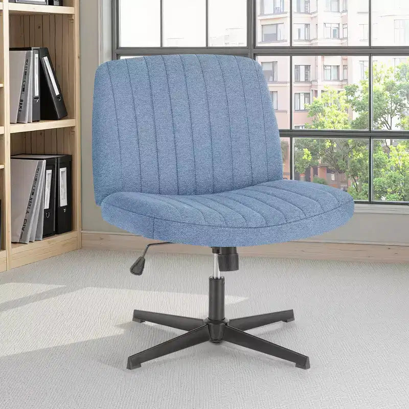 Chaise MAYEERTY ergonomique à siège large avec coussin moelleux en éponge haute densité