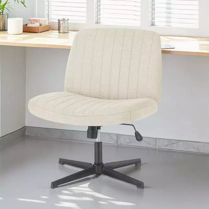 Chaise MAYEERTY ergonomique à siège large avec coussin moelleux en éponge haute densité