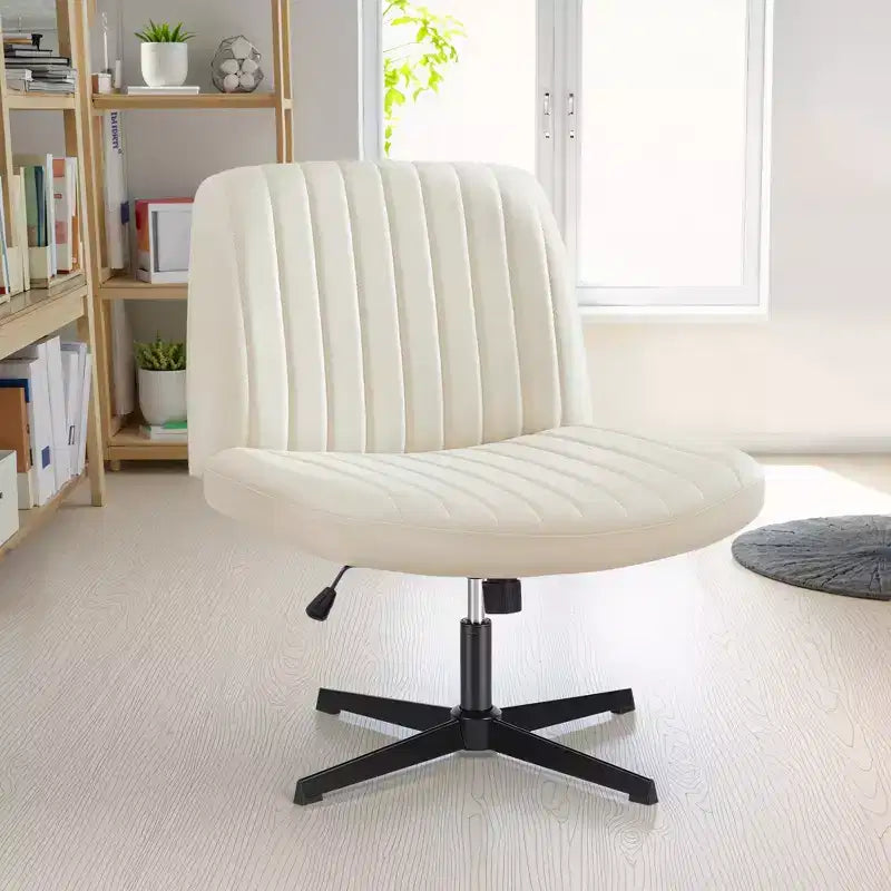 Chaise MAYEERTY ergonomique à siège large avec coussin moelleux en éponge haute densité