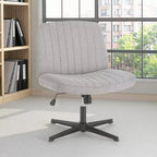 Chaise MAYEERTY ergonomique à siège large avec coussin moelleux en éponge haute densité