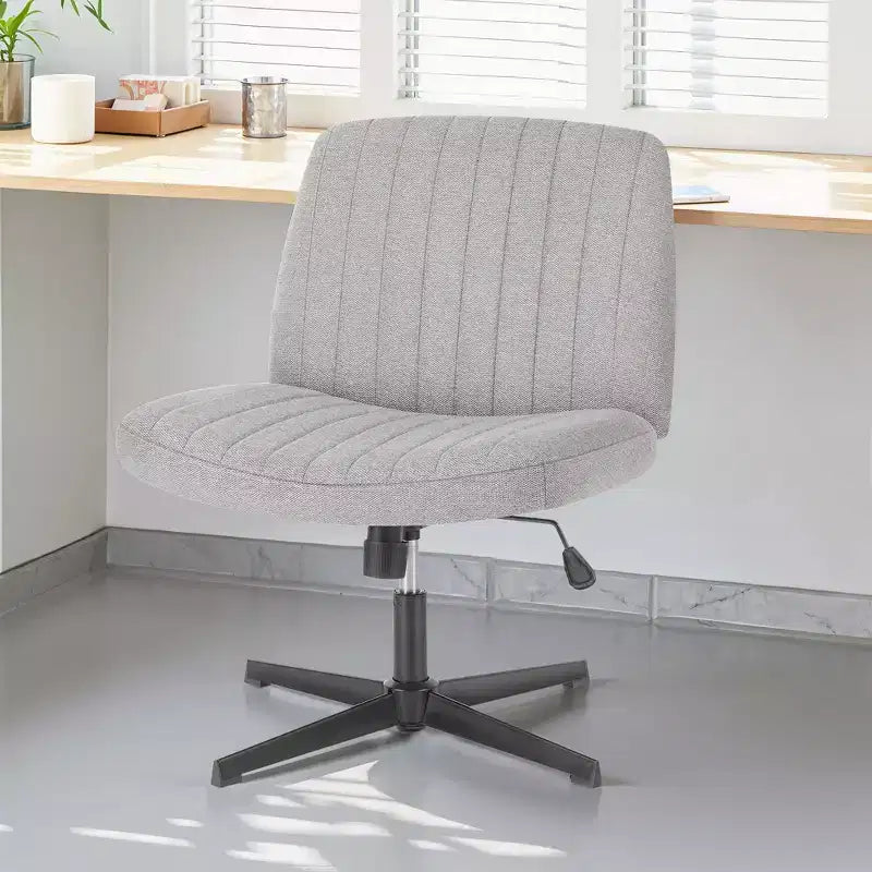 Chaise MAYEERTY ergonomique à siège large avec coussin moelleux en éponge haute densité