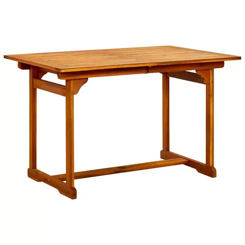 vidaXL Garden Dining Set Natural Wood Solid Acacia wood Medium