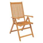 vidaXL Garden Dining Set Natural Wood Solid Acacia wood Medium