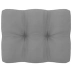 vidaXL Garden Lounge Set Natural wood and grey
