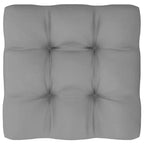 vidaXL Garden Lounge Set Natural wood and grey