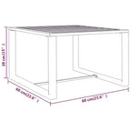 vidaXL Salon de jardin anthracite aluminium, 100% polyester Grand