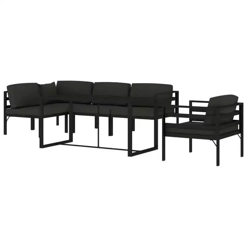 vidaXL Garden Lounge Set Anthracite