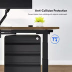 Cadre de bureau debout Flexispot E7 à double moteur avec capacité de charge de 160 kg