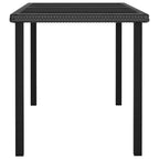 vidaXL Dining Set Poly rattan Durable Dining Set Rectangular