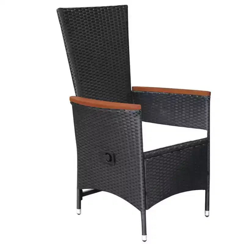 vidaXL Dining Set natural wood tone