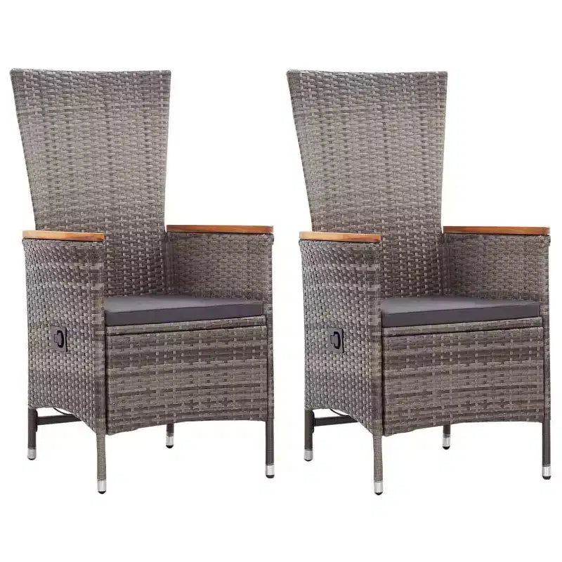 vidaXL Dining Set natural wood tone