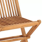 vidaXL Salon de jardin en bois naturel
