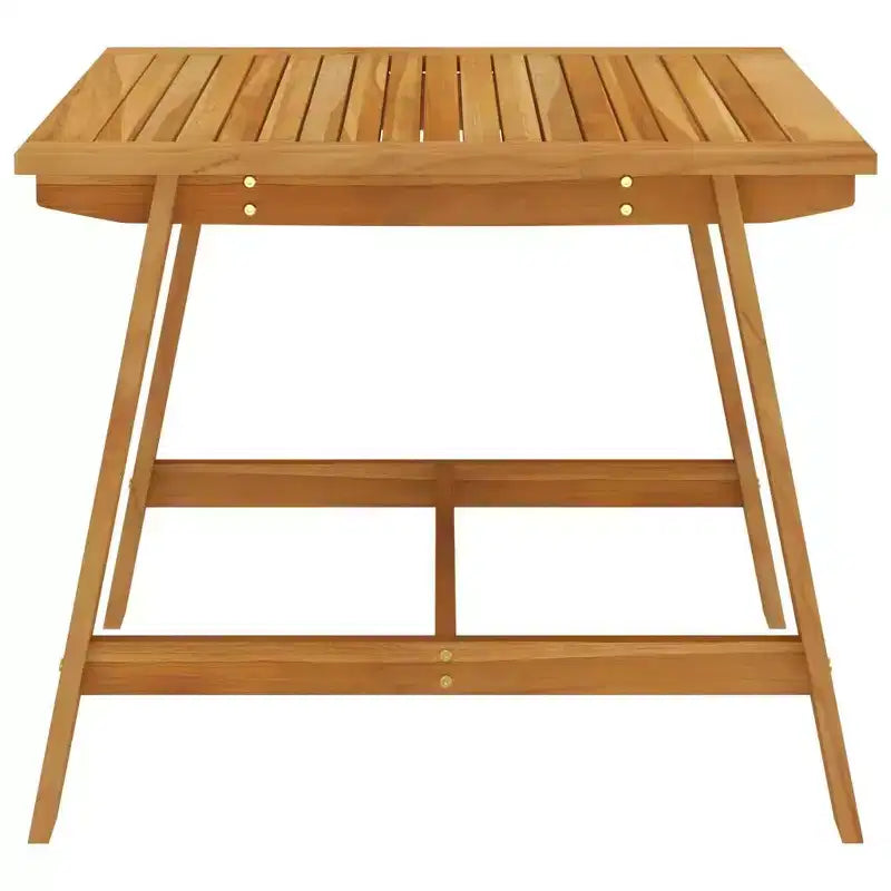 vidaXL Desk Solid acacia wood Medium Durable Garden Dining Set