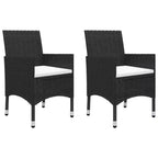 vidaXL Desk Solid acacia wood Medium Durable Garden Dining Set