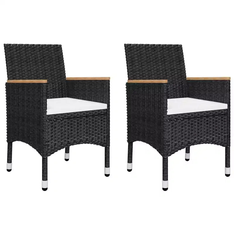 vidaXL Desk Solid acacia wood Medium Durable Garden Dining Set