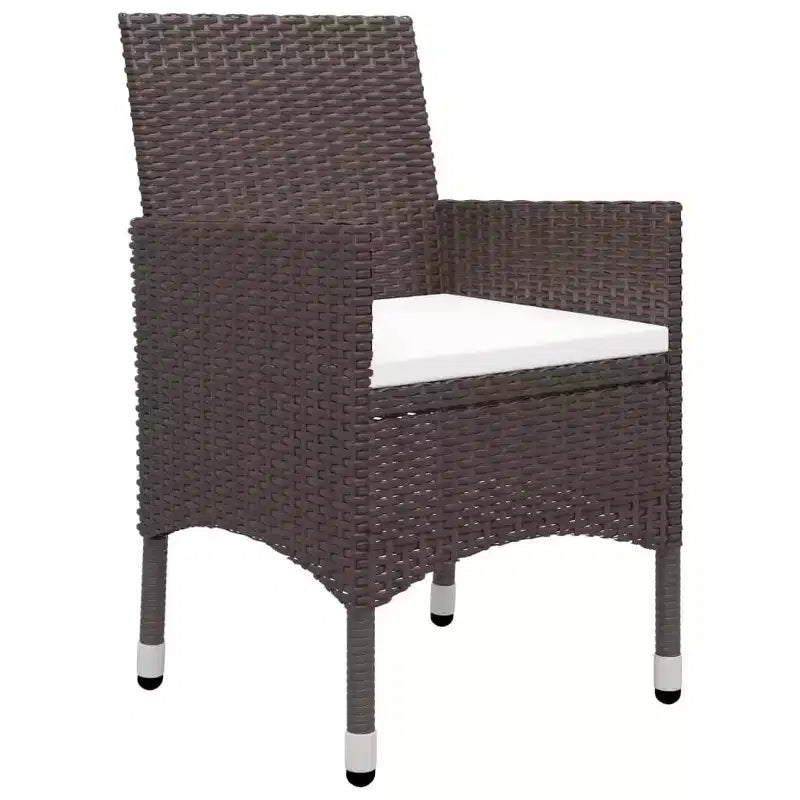 vidaXL Desk Solid acacia wood Medium Durable Garden Dining Set