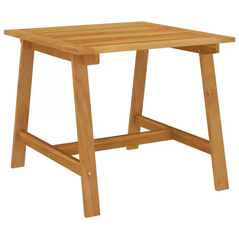 vidaXL Desk Solid acacia wood Medium Durable Garden Dining Set