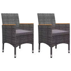 vidaXL Desk Solid acacia wood Medium Durable Garden Dining Set