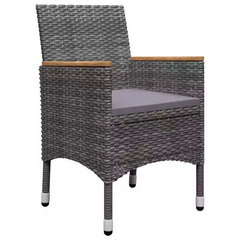 vidaXL Desk Solid acacia wood Medium Durable Garden Dining Set