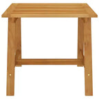 vidaXL Desk Solid acacia wood Medium Durable Garden Dining Set