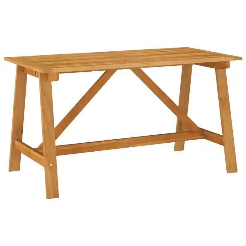 vidaXL Outdoor Dining Set Solid Acacia wood Medium Seats Many