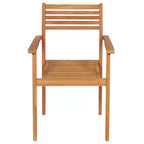 vidaXL Garden Dining Set Teak