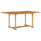 vidaXL Garden Dining Set Teak