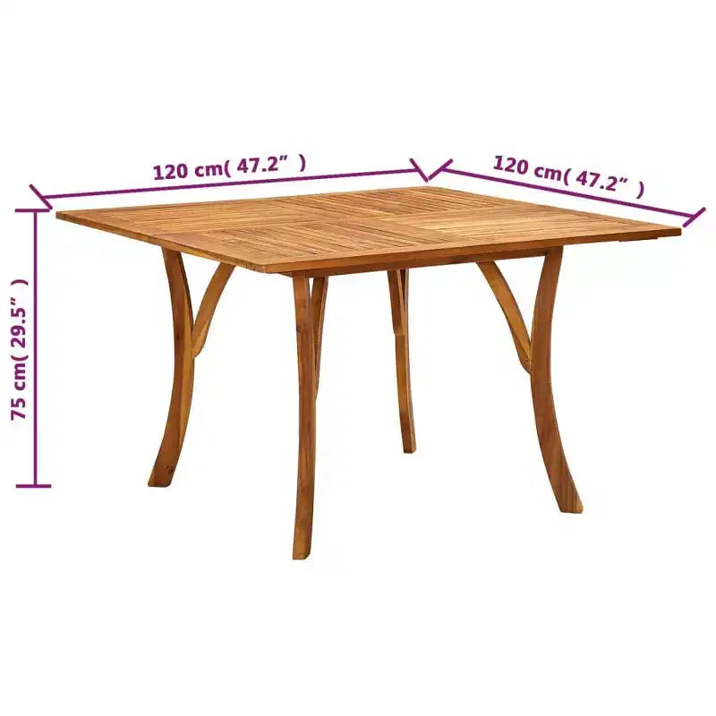 vidaXL Dining Set Black