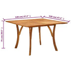 vidaXL Dining Set Black