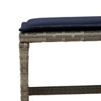 vidaXL Salon de jardin 14 pièces gris et marron