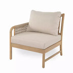 Christopher Knight Home Bhanu Outdoor Acacia 3-Seater Sofa & Slatted Coffee Table Set
