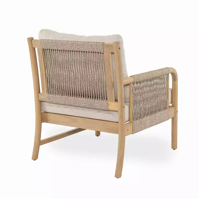 Christopher Knight Home Bhanu Outdoor Acacia 3-Seater Sofa & Slatted Coffee Table Set
