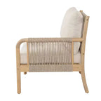 Christopher Knight Home Bhanu Outdoor Acacia 3-Seater Sofa & Slatted Coffee Table Set