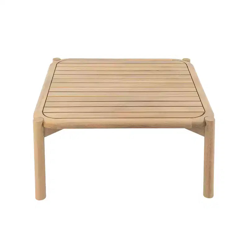Christopher Knight Home Bhanu Outdoor Acacia 3-Seater Sofa & Slatted Coffee Table Set
