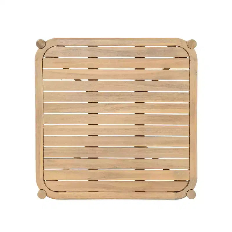 Christopher Knight Home Bhanu Outdoor Acacia 3-Seater Sofa & Slatted Coffee Table Set