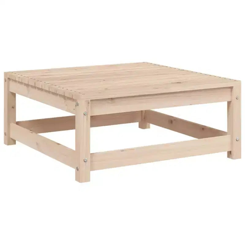 vidaXL Ensemble de Canapés de Jardin en Bois de Pin Massif Cire Grand Design Respirant