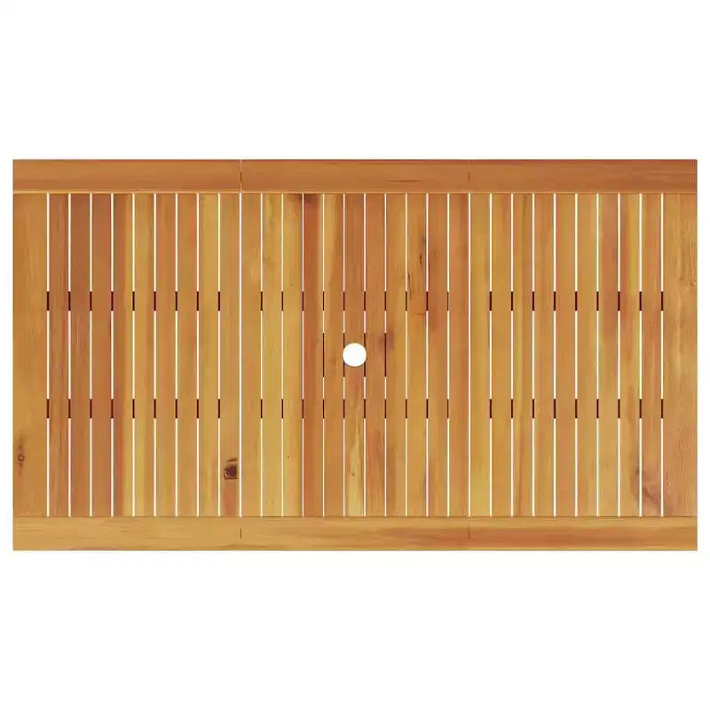 vidaXL Garden Dining Set 5 pcs Brown Solid Acacia Wood
