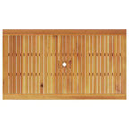 vidaXL Garden Dining Set 5 pcs Brown Solid Acacia Wood
