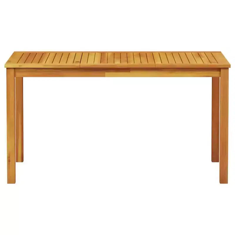 vidaXL Garden Dining Set 5 pcs Brown Solid Acacia Wood
