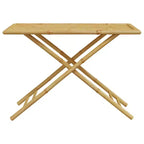vidaXL Ensemble de salle à manger de jardin Bambou naturel Bambou Moyen Pliable