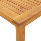 vidaXL Garden Dining Set Natural Wood Solid Acacia Wood 4-Seater