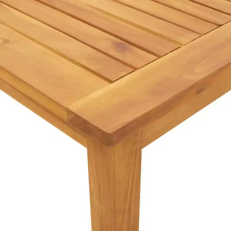 vidaXL Garden Dining Set Natural Wood Solid Acacia Wood 4-Seater