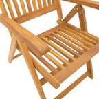 vidaXL Garden Dining Set Natural Wood Solid Acacia Wood 4-Seater