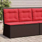 vidaXL Garden Bench Poly Rattan